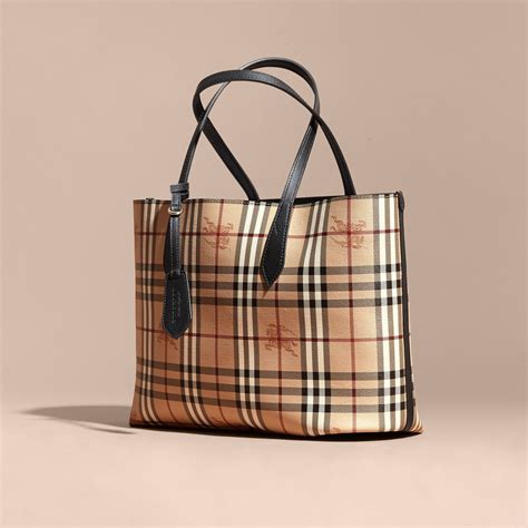 burberry haymarket tote bag|burberry haymarket check tote bag.